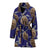 Sea Turtle Pattern Print Design T05 Women Bathrobe