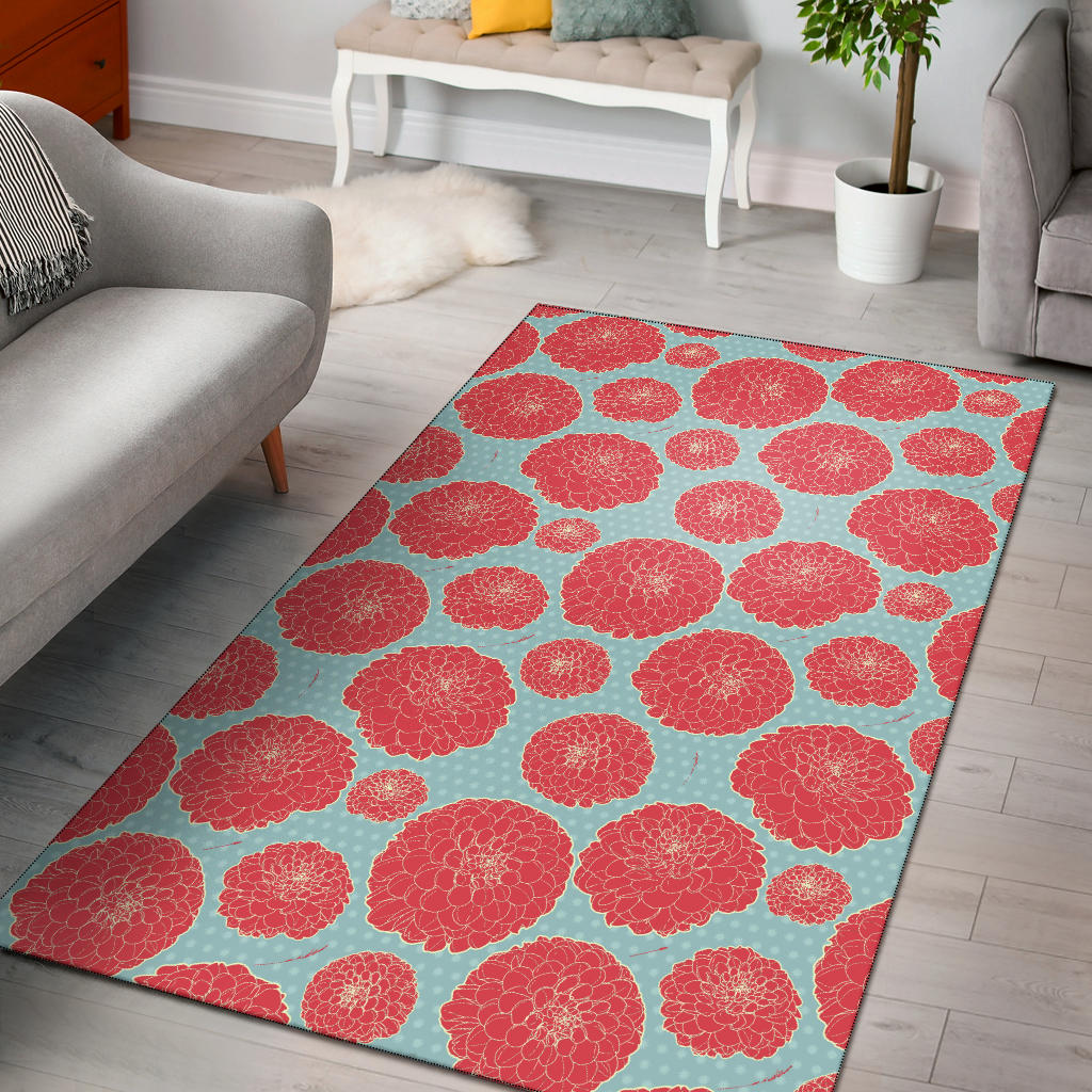 Marigold Pattern Print Design MR03 Area Rugs – JorJune