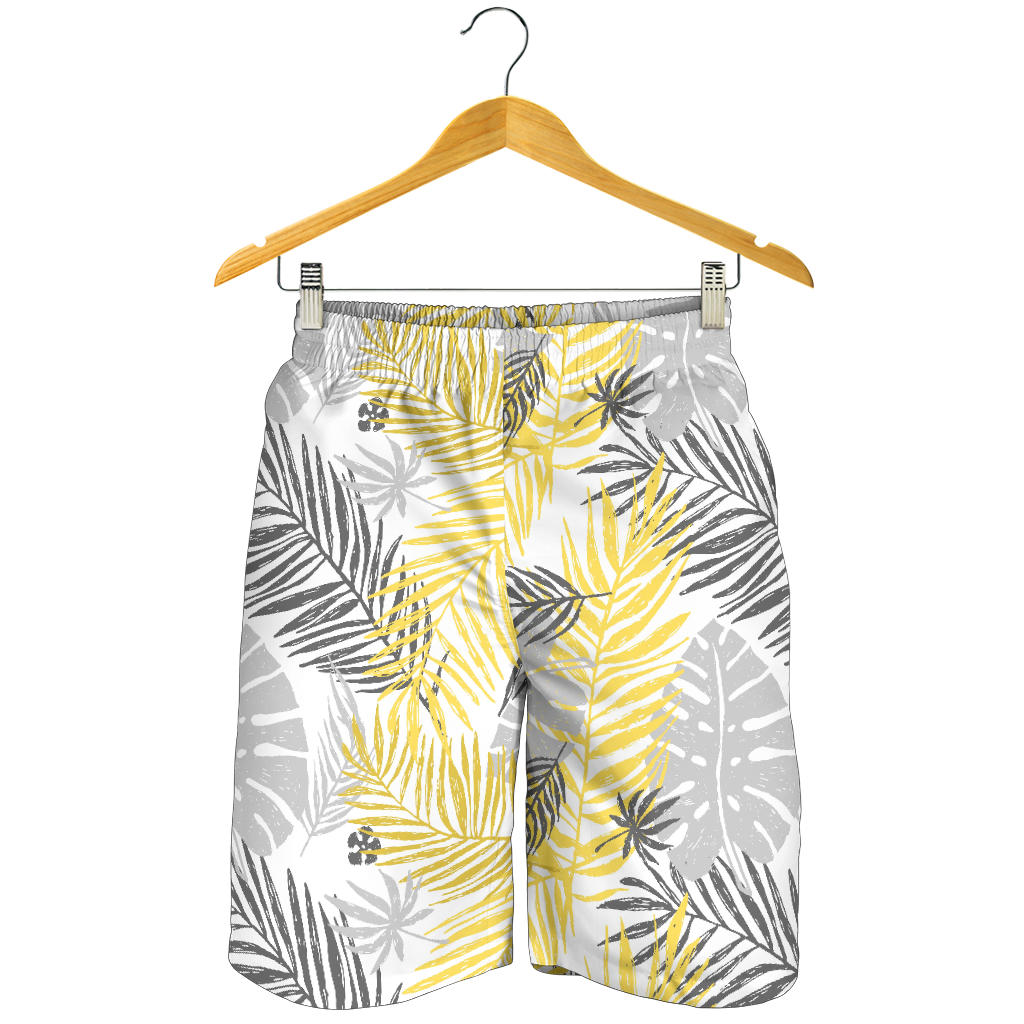 Palm Leaves Pattern Print Design PL012 Mens Shorts