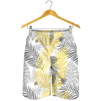 Palm Leaves Pattern Print Design PL012 Mens Shorts