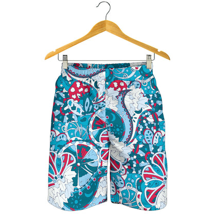 Funky Retro Pattern Print Design A05 Mens Shorts