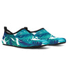 Brightness Tropical Palm Leaves Aqua Water Shoes