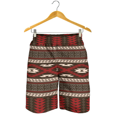 Native Pattern Print Design A03 Mens Shorts