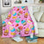 Cupcake Pattern Print Design CP05 Fleece Blanket