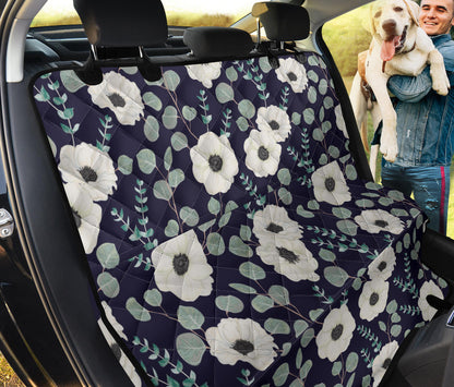 Anemone Pattern Print Design AM01 Rear Dog  Seat Cover