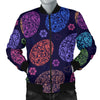 Easter Eggs Pattern Print Design RB012 Men Bomber Jacket