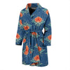 Lotus Boho Pattern Print Design LO07 Men Bathrobe