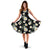 Daisy Pattern Print Design DS07 Midi Dress