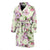 Apple Blossom Pattern Print Design AB05 Men Bathrobe