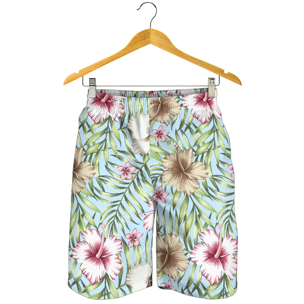 Tropical Flower Pattern Print Design TF05 Mens Shorts