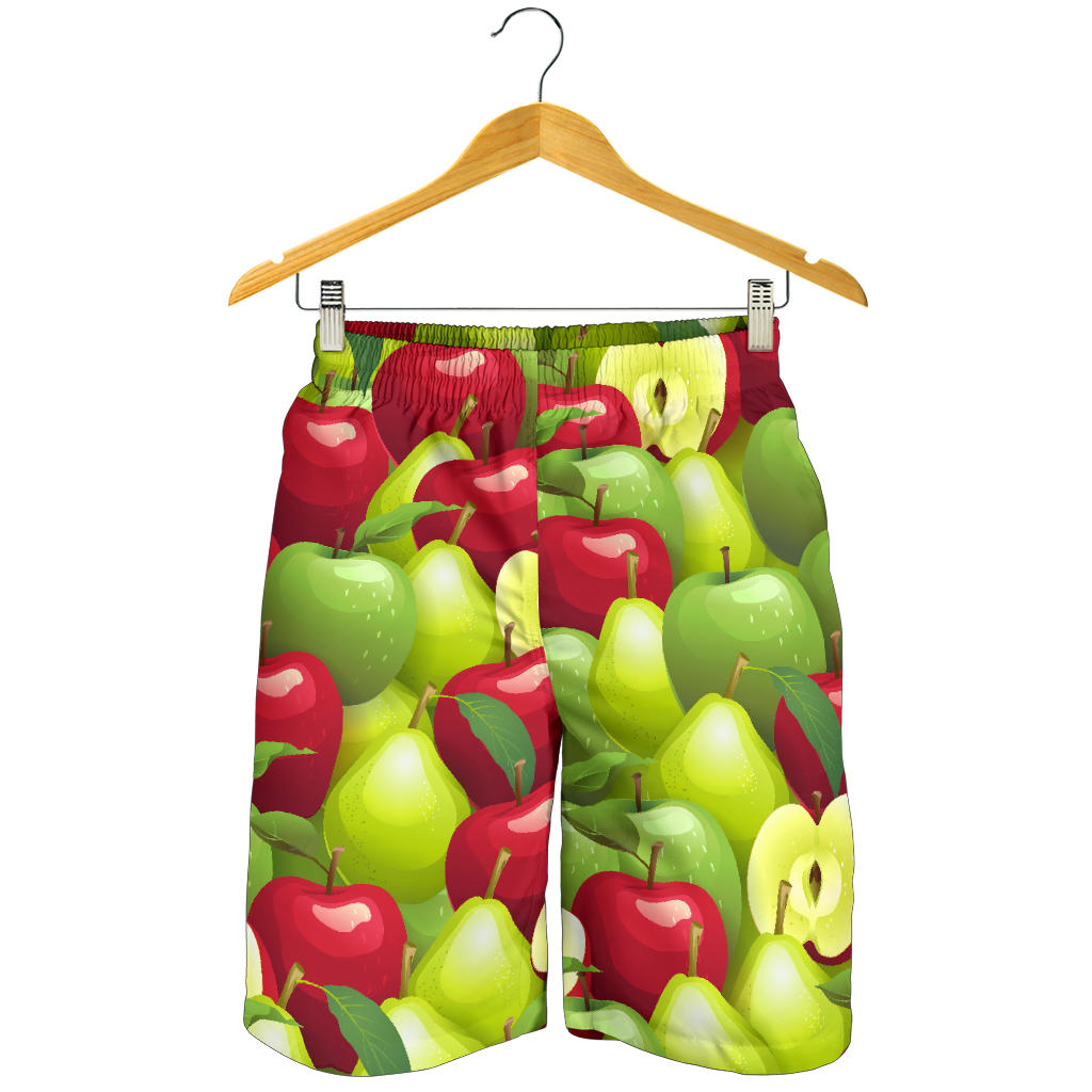 Apple Pattern Print Design AP03 Mens Shorts