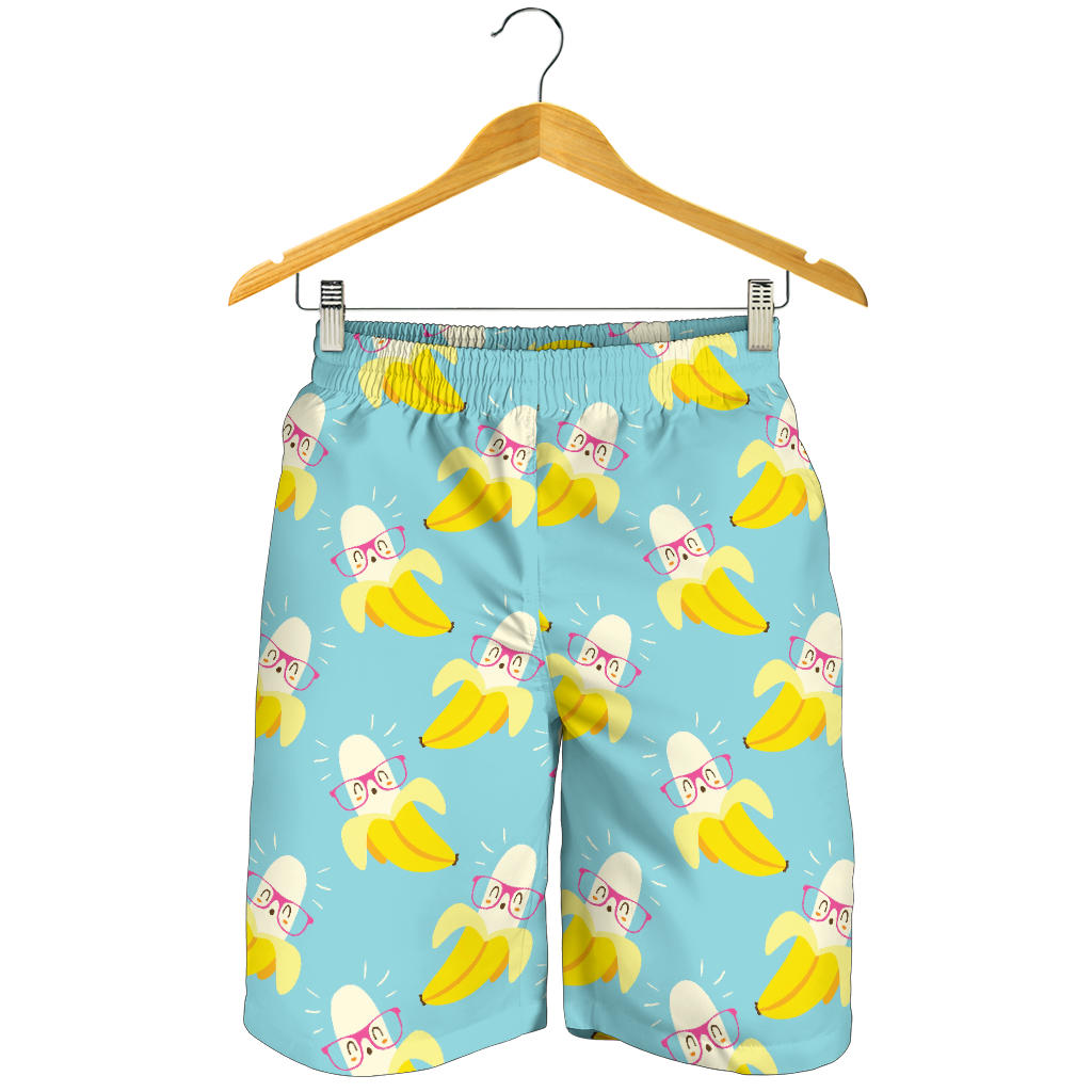 Banana Pattern Print Design BA07 Mens Shorts