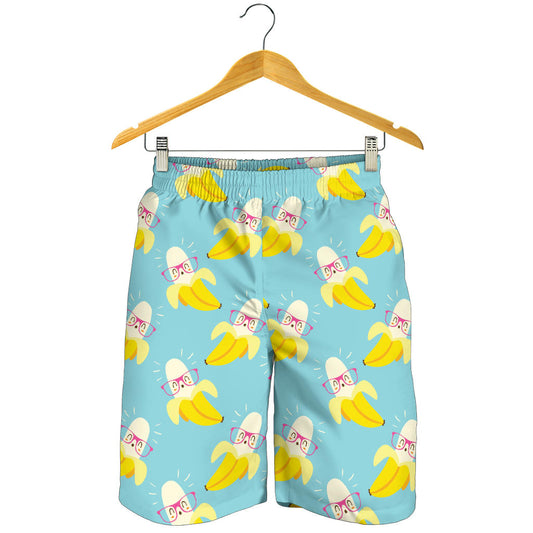 Banana Pattern Print Design BA07 Mens Shorts