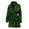 Rainforest Pattern Print Design RF03 Women Bathrobe