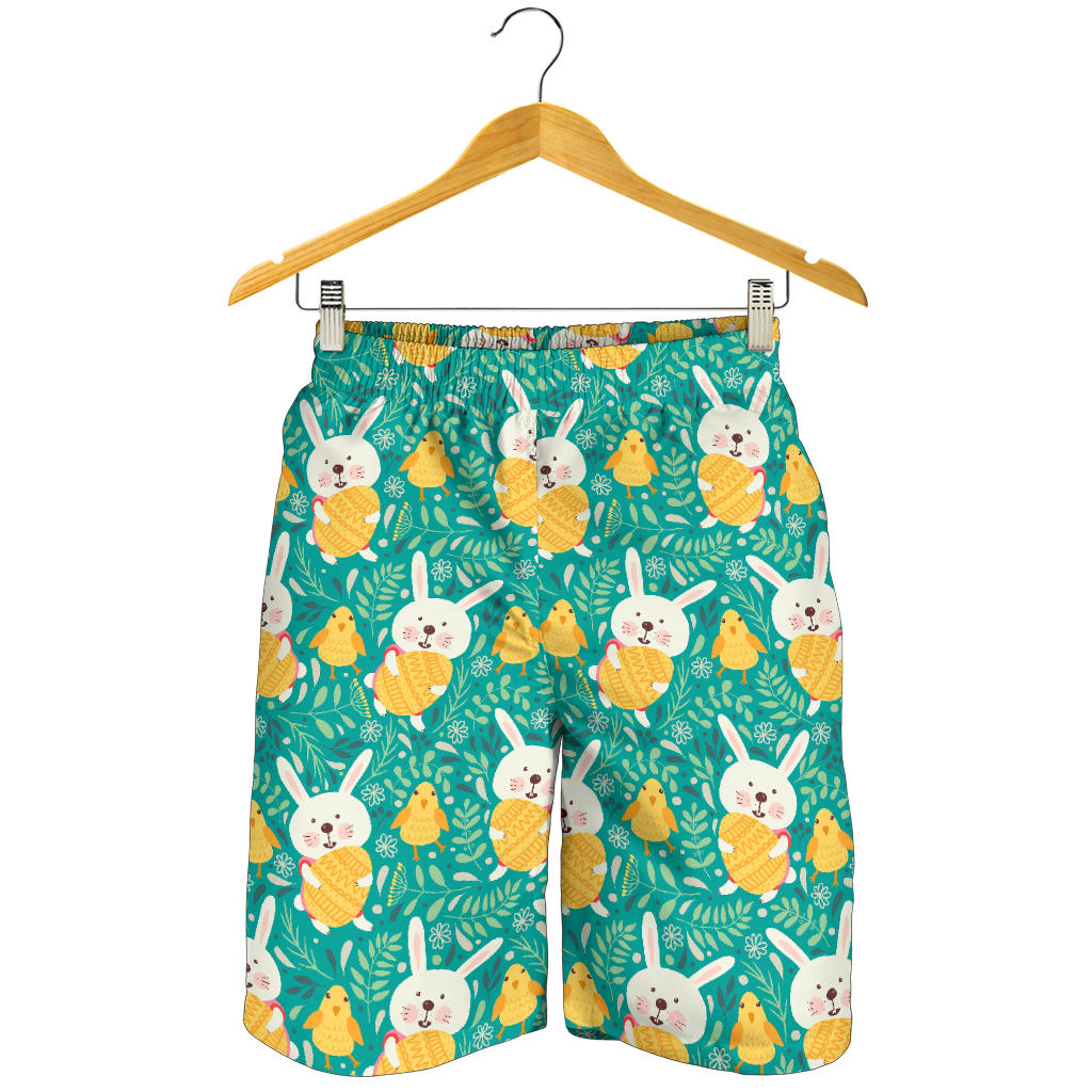 Easter Eggs Pattern Print Design RB02 Mens Shorts