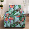 Bird Of Paradise Pattern Print Design BOP01 Armchair Slipcover