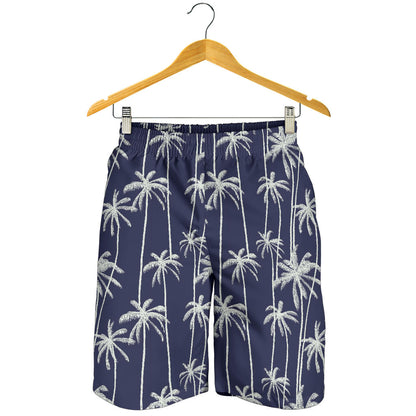 Palm Tree Pattern Print Design PT06 Mens Shorts