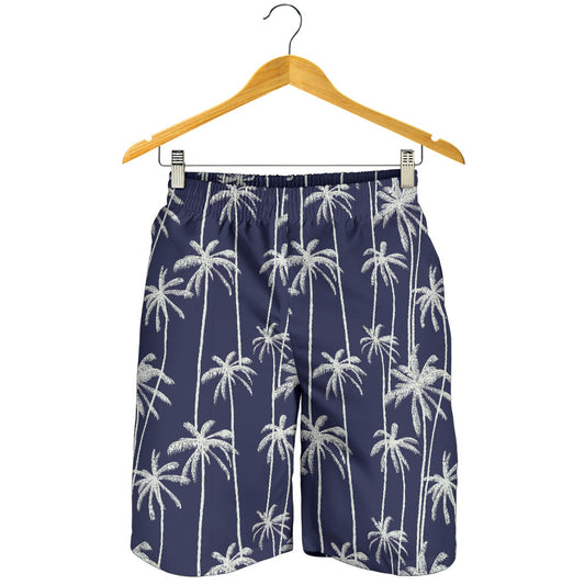 Palm Tree Pattern Print Design PT06 Mens Shorts