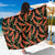 Heliconia Pattern Print Design HL010 Sarong Pareo Wrap