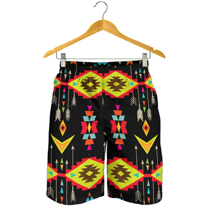 Native Pattern Print Design A05 Mens Shorts
