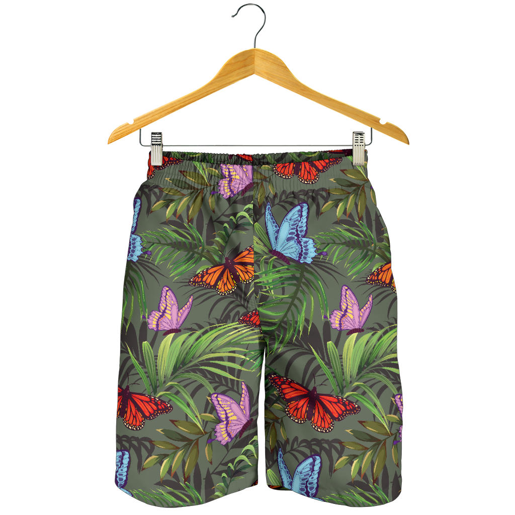 Monarch Butterfly Pattern Print Design 04 Mens Shorts