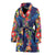 Hawaiian Themed Pattern Print Design H04 Women Bathrobe