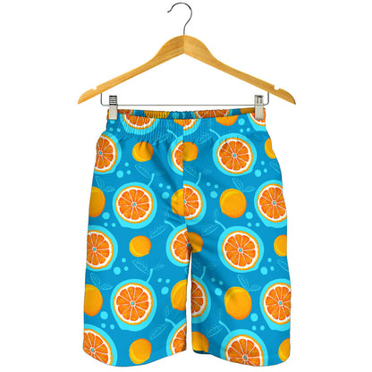 Grapefruit Pattern Print Design GF03 Mens Shorts
