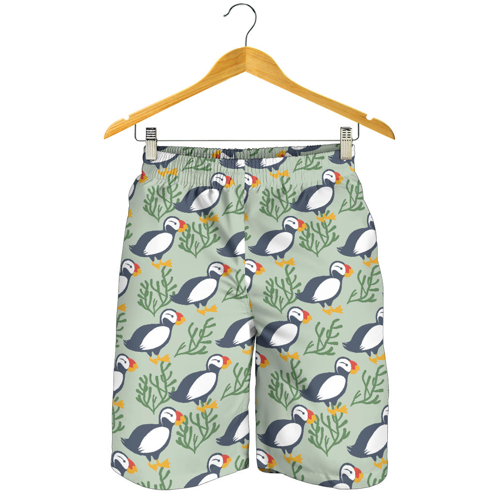 Puffin Pattern Print Design A04 Mens Shorts