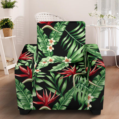 Bird Of Paradise Pattern Print Design BOP05 Armchair Slipcover