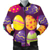 Easter Eggs Pattern Print Design RB04 Men Bomber Jacket