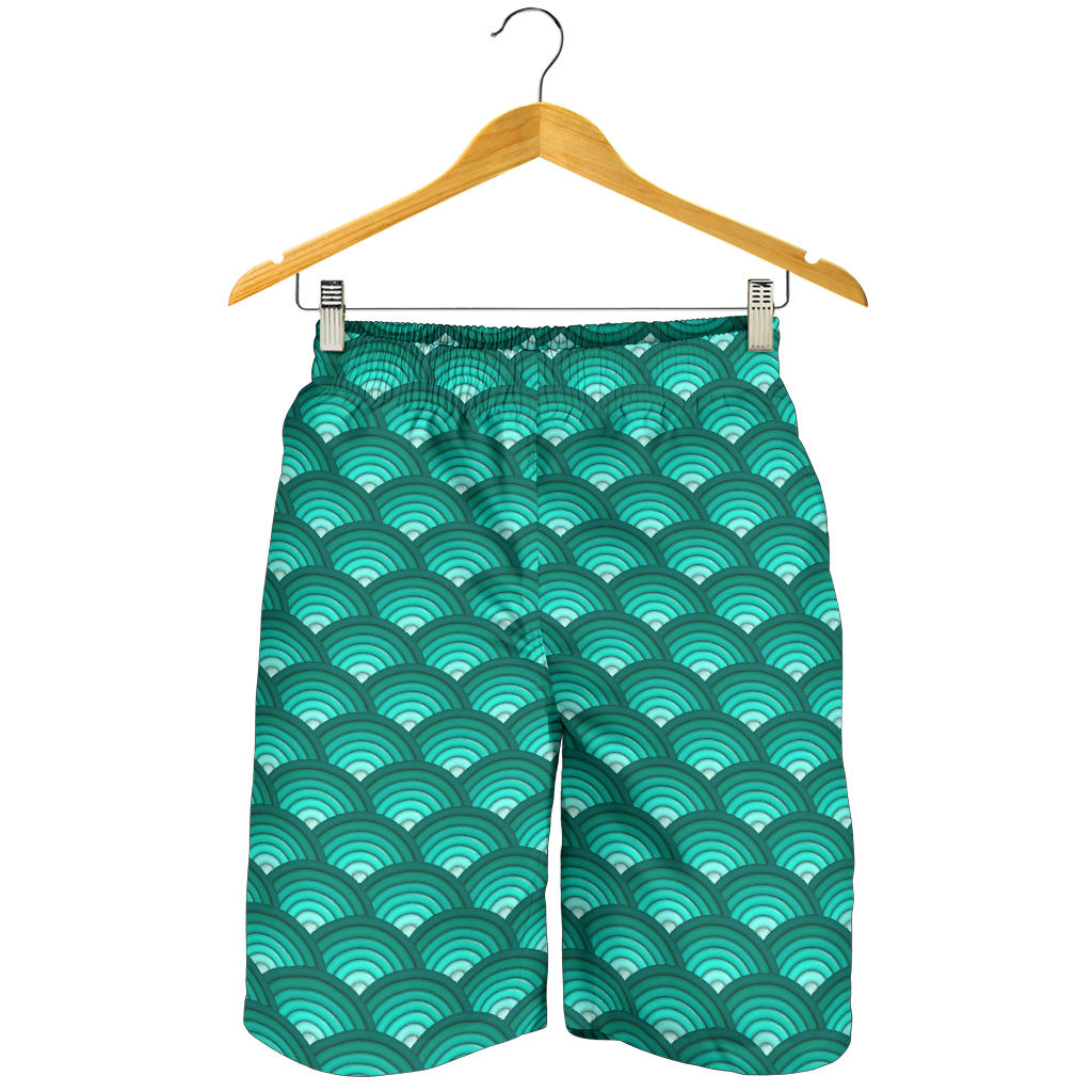 Scales Pattern Print Design 01 Mens Shorts