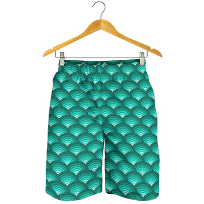 Scales Pattern Print Design 01 Mens Shorts