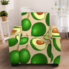 Avocado Pattern Print Design AC010 Armchair Slipcover