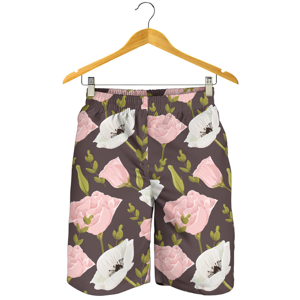 Anemone Pattern Print Design AM011 Mens Shorts