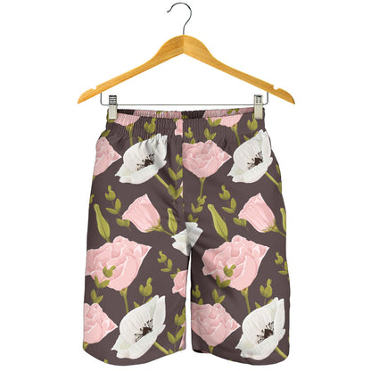 Anemone Pattern Print Design AM011 Mens Shorts