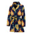 Pear Pattern Print Design PE03 Women Bathrobe