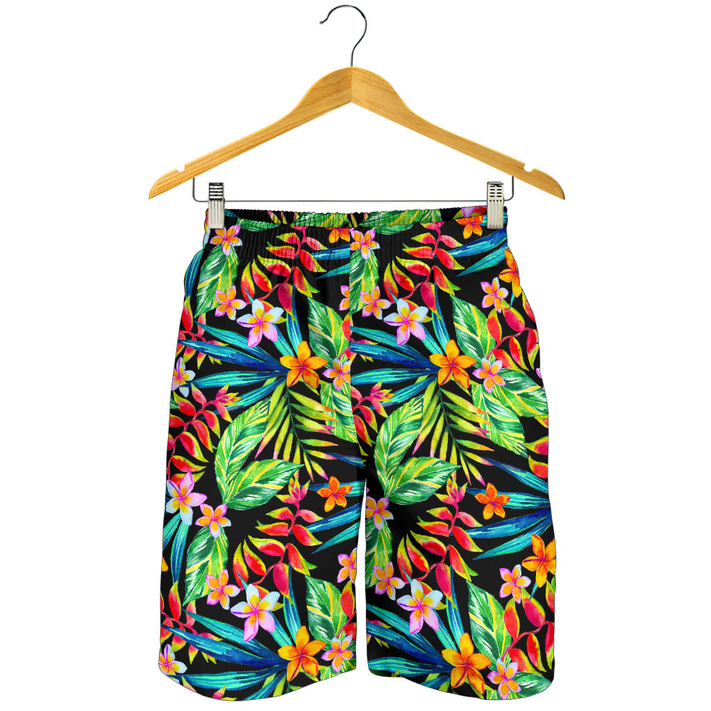 Heliconia Pattern Print Design HL09 Mens Shorts