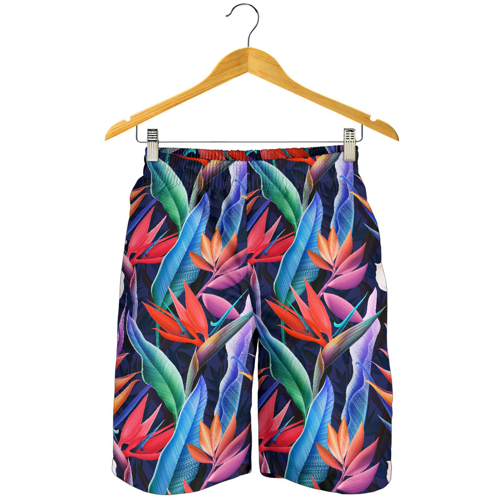 Tropical Flower Pattern Print Design TF023 Mens Shorts