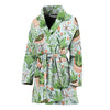 Gardening Pattern Print Design G04 Women Bathrobe