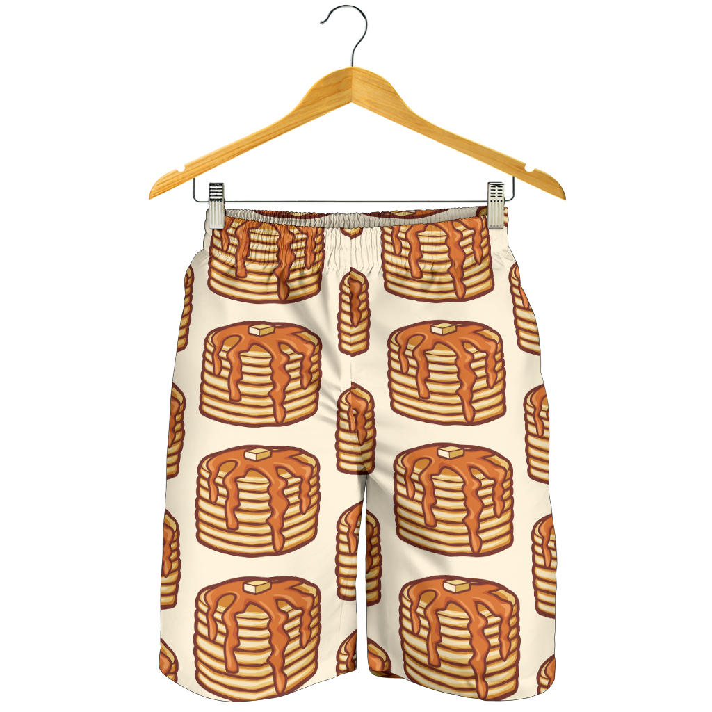 Pancake Pattern Print Design A02 Mens Shorts