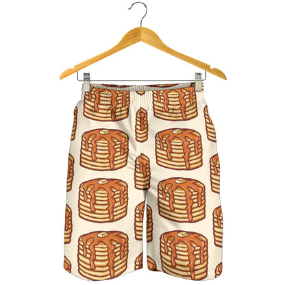 Pancake Pattern Print Design A02 Mens Shorts