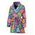 Easter Eggs Pattern Print Design RB010 Women Bathrobe