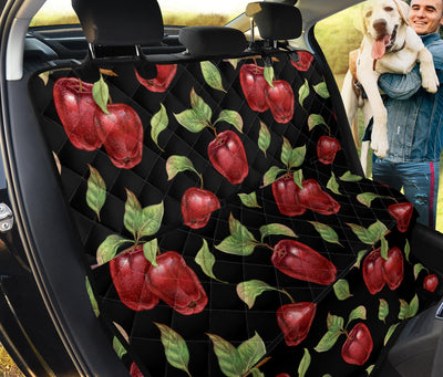 Apple Pattern Print Design AP011 Rear Dog  Seat Cover