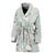 Rabbit Pattern Print Design RB011 Women Bathrobe