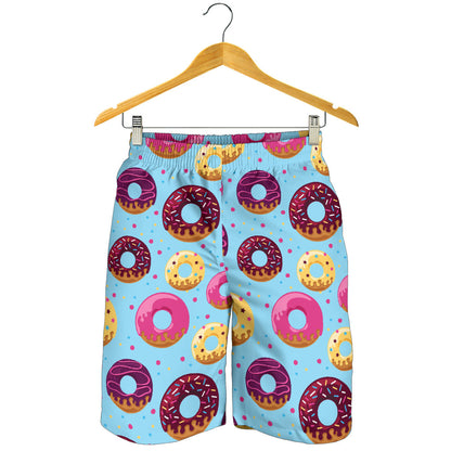 Donut Pattern Print Design DN07 Mens Shorts