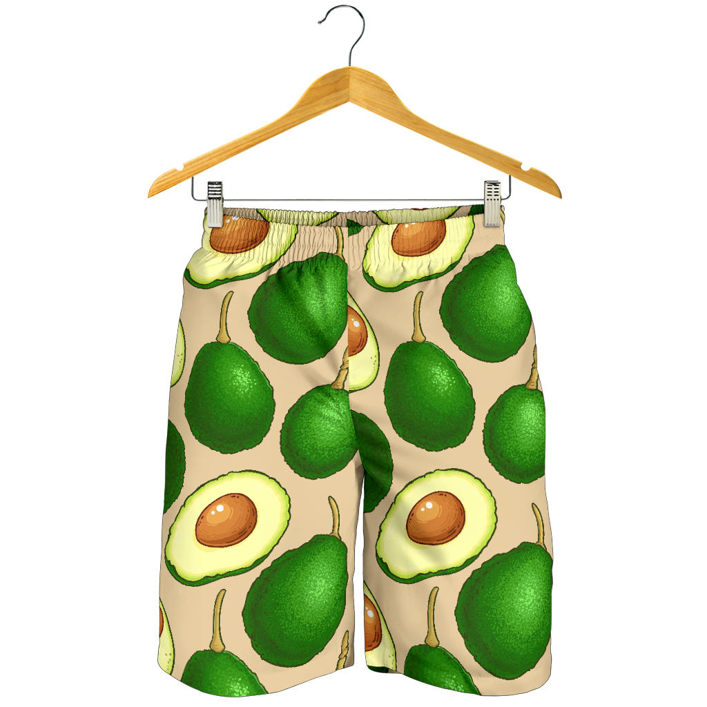 Avocado Pattern Print Design AC010 Mens Shorts