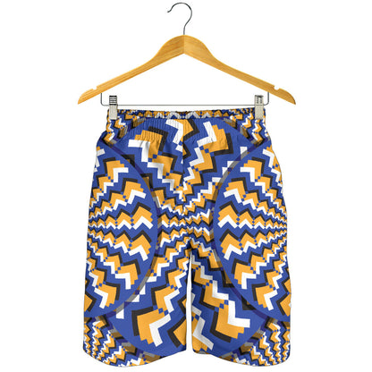 Optical illusion Pattern Print Design A01 Mens Shorts