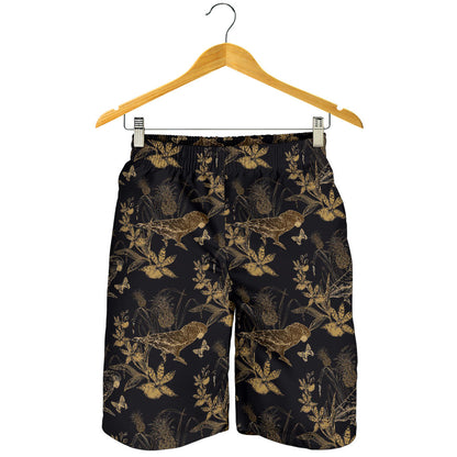 Parakeet Pattern Print Design A05 Mens Shorts