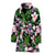 Plumeria Pattern Print Design PM01 Women Bathrobe