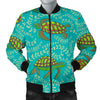 Sea Turtle Pattern Print Design T010 Men Bomber Jacket